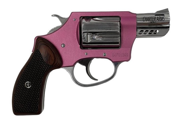 CHARTER ARMS COYOTE .380 ACP 5RD 2IN BARREL 2 MOON CLIPS INCLUDED LAVENDER 53804 - Win Repeating Arms Promotion